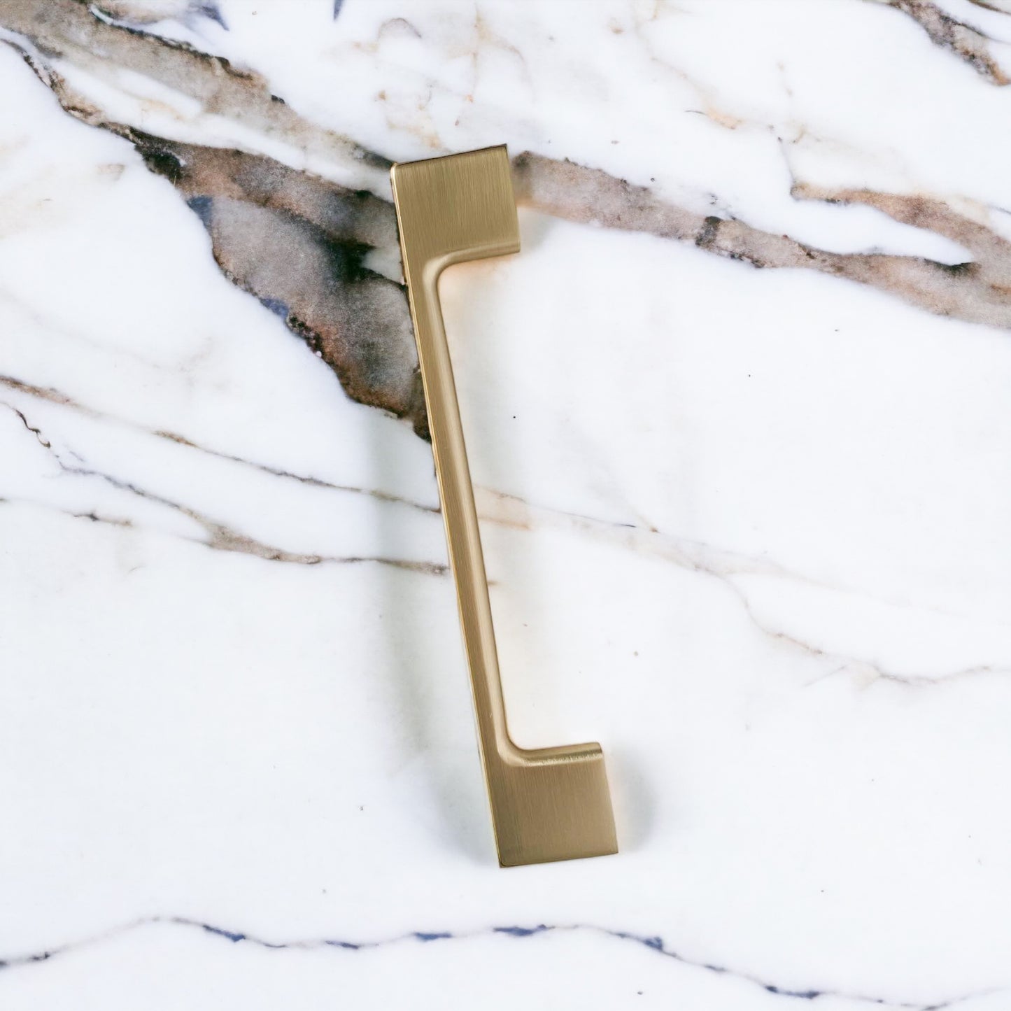 Slimline Architectural Handle - Brushed Brass