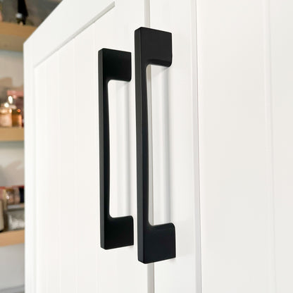 Slimline Architectural Handle - Matt Black