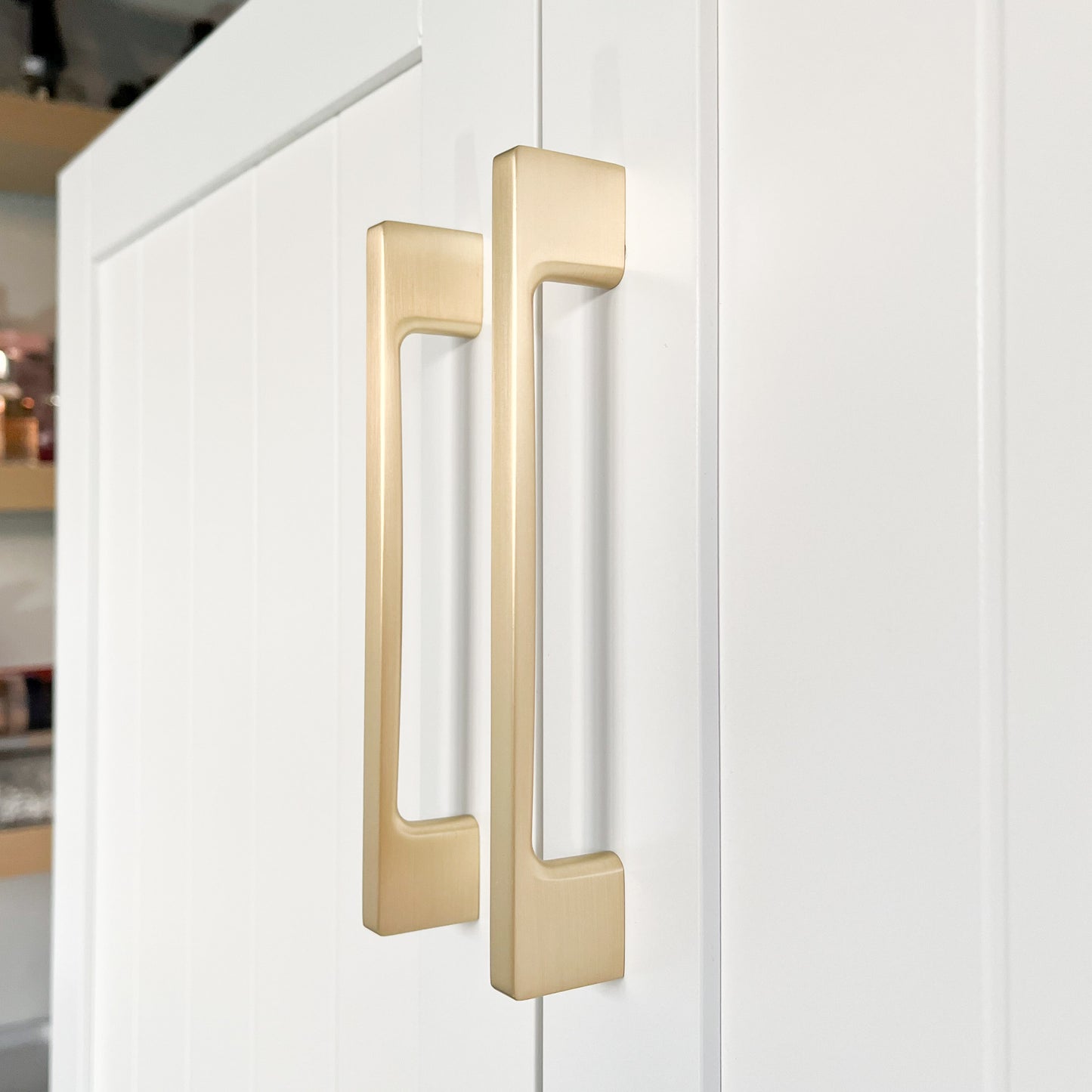 Slimline Architectural Handle - Brushed Brass