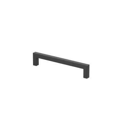 Square Architectural Handle - Matt Black