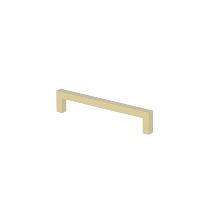 Square Architectural Handle - Brushed Brass