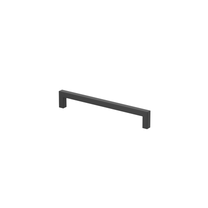 Square Architectural Handle - Matt Black