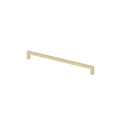 Square Architectural Handle - Brushed Brass