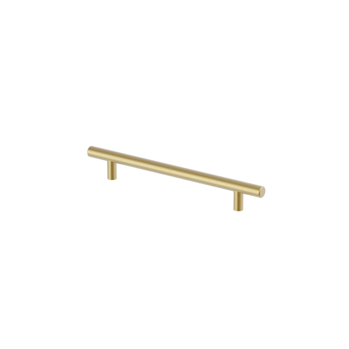 Solid T-Bar - Brushed Brass