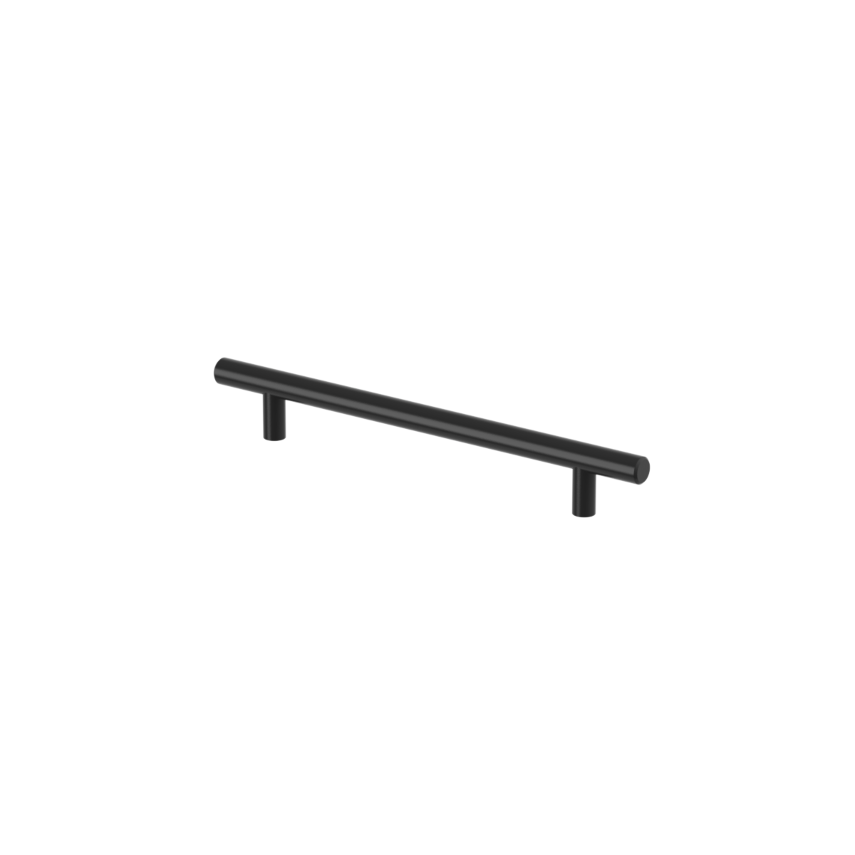 Solid T-Bar - Matt Black