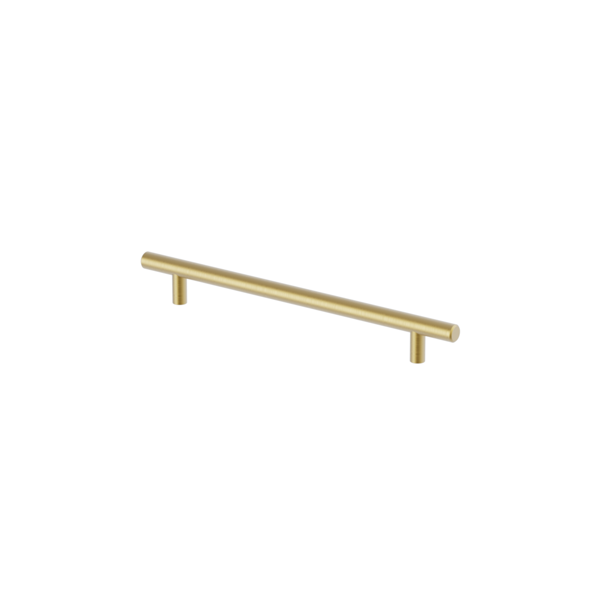 Solid T-Bar - Brushed Brass