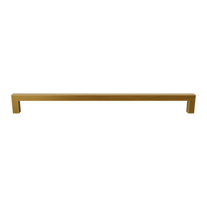 Square Architectural Handle - Brushed Brass